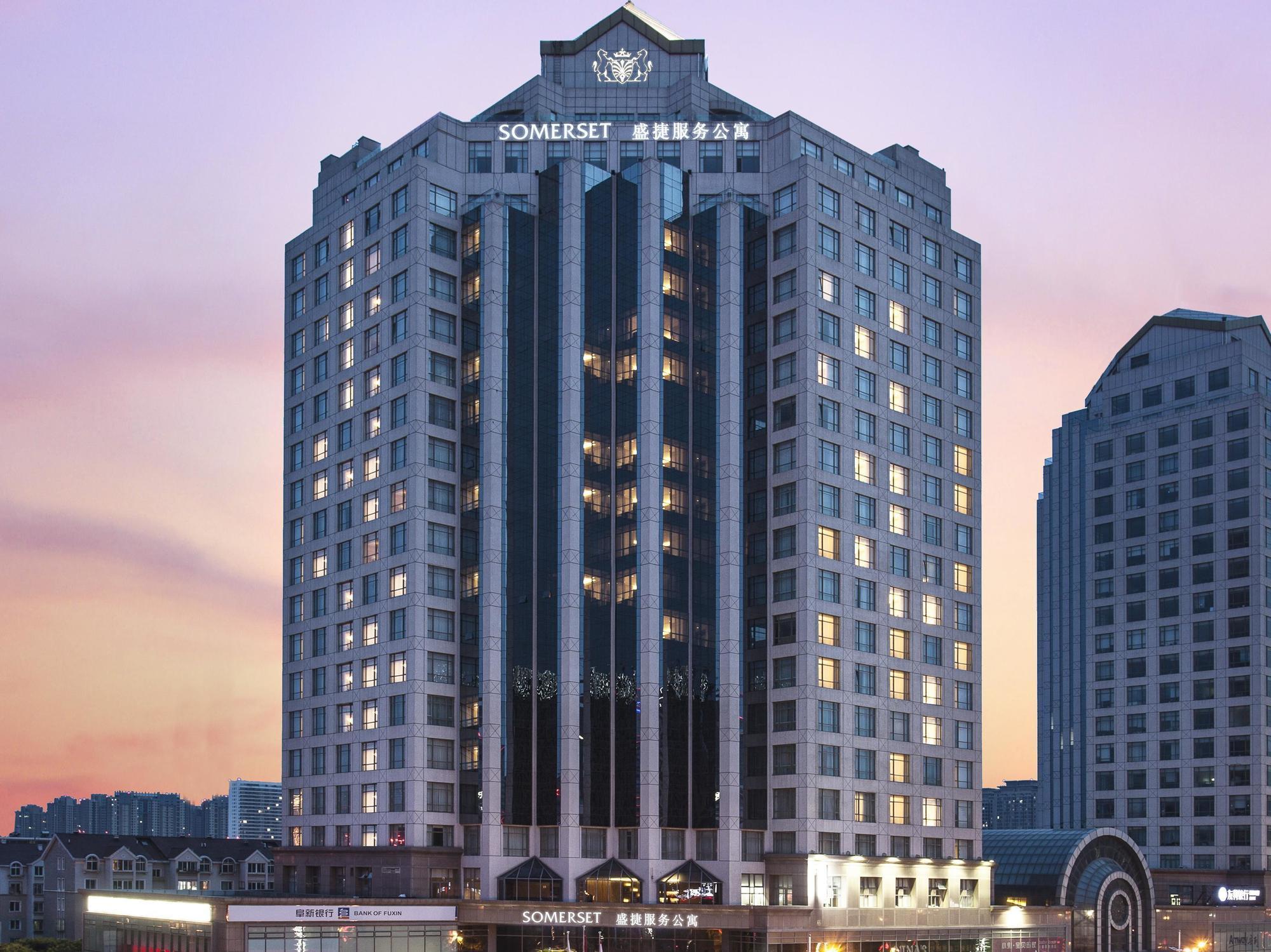 Somerset Grand Central Dalian Apartment Exterior photo